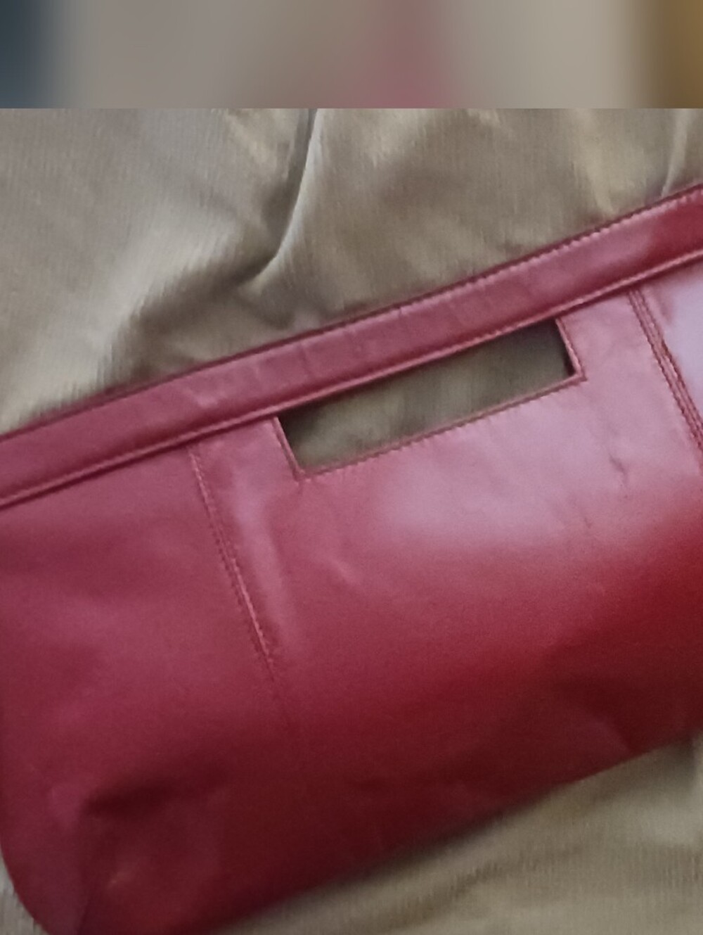 Leather Oxblood Vintage Clutch Genuine Leather Made In India